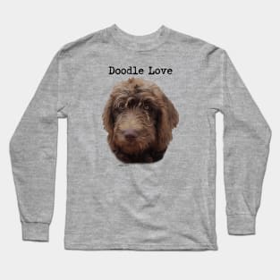 Doodle Dog Love Long Sleeve T-Shirt